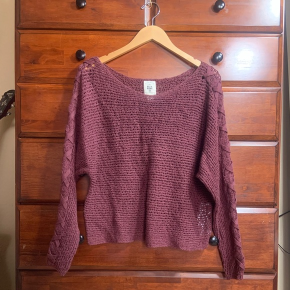 Billabong - purple sweater - large - Picture 1 of 1